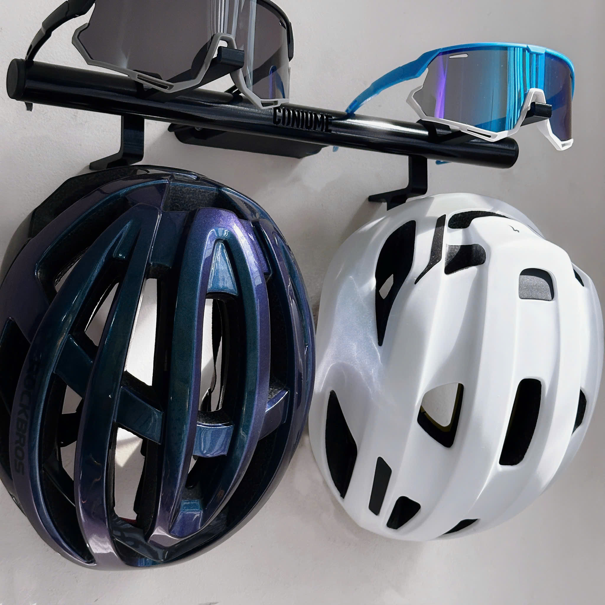 COMBO BIKE RACK: 2 HELMETS + 2 GLASSES - Image 4