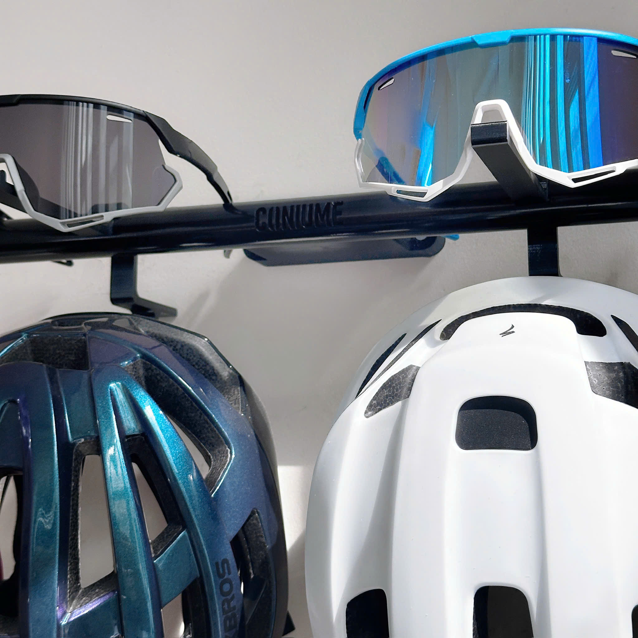 COMBO BIKE RACK: 2 HELMETS + 2 GLASSES - Image 5